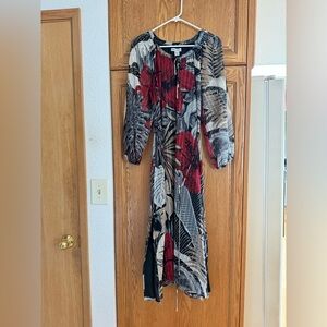 Tommy Bahama hibiscus Romance Midi dress